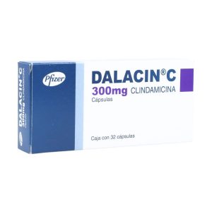 DALACIN C 300MG X 32 CAPSULAS CAJA X 32 CAP (CLORHIDRATO DE CLINDAMICINA)