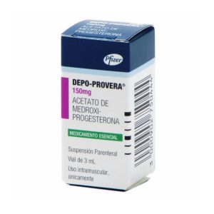 DEPO-PROVERA 150MG 1 VIAL X 3ML CAJA X 1 VIAL (ACETATO DE MEDROXIPROGESTERONA)