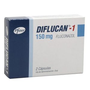 DIFLUCAN 150MG X 2 CAPSULAS CAJA X 2 CAP (FLUCONAZOL)