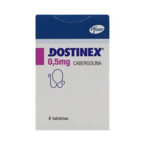 DOSTINEX 0.5MG X 8 TABLETAS CAJA X 8 TAB (CABERGOLINA)