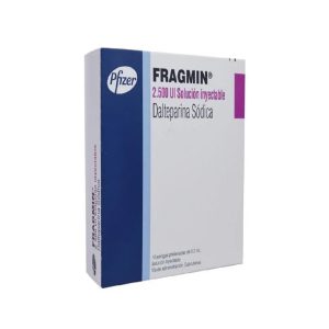 FRAGMIN 2500UI PFS X 10 CAJA X 10 JERINGAS (DALTEPARINA SODICA / HEPARINA)