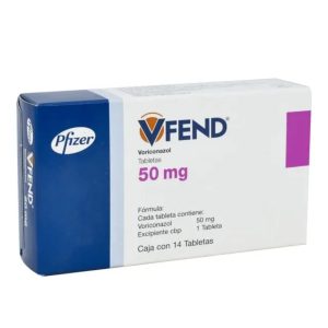 VFEND 50MG X 14 TABLETAS CAJA X 14 TAB (VORICONAZOL)