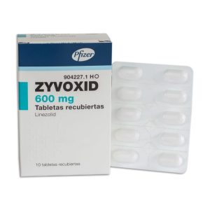 ZYVOXID 600MG X 10 TABLETAS CAJA X 10 TAB (LINEZOLID)