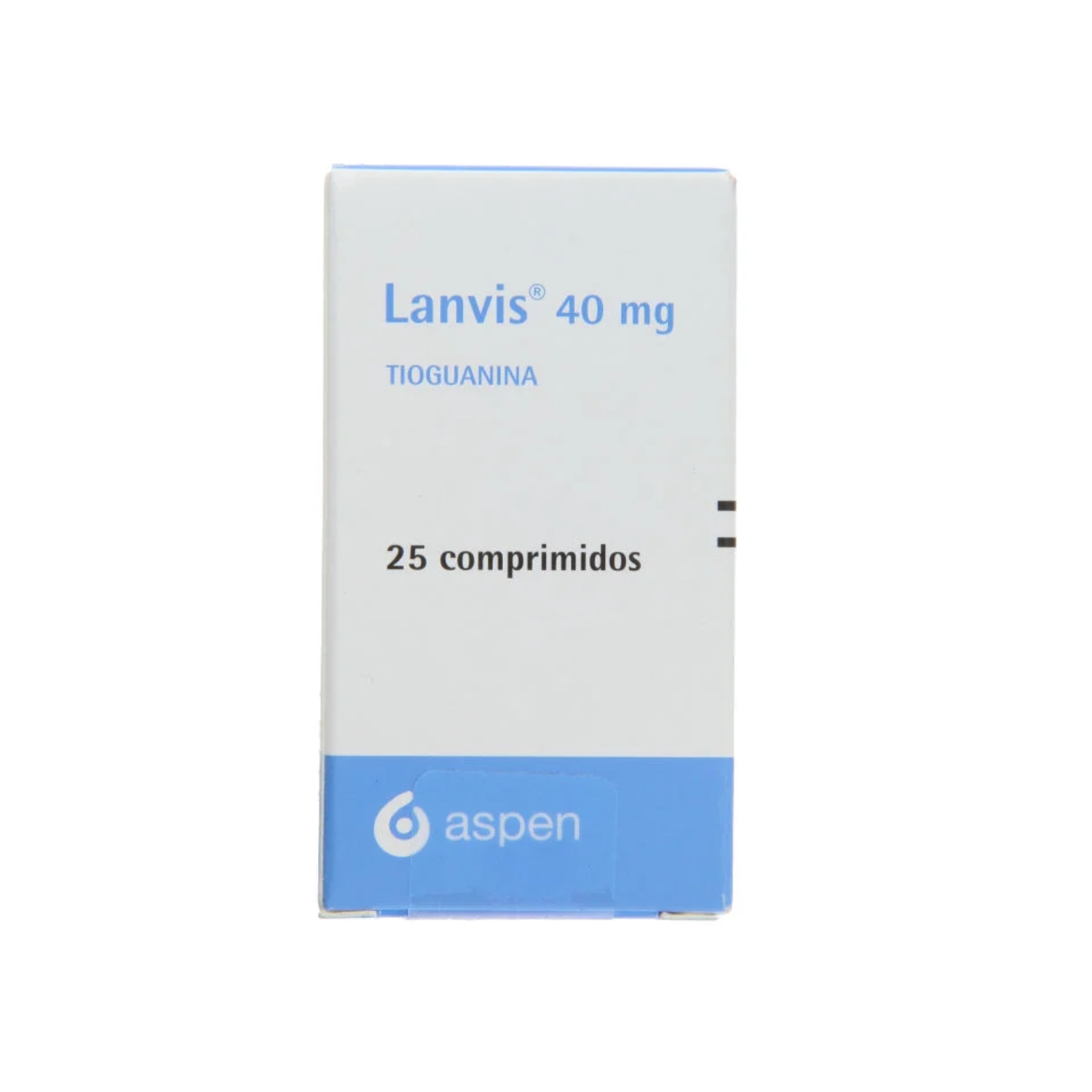 LANVIS 40 MG FRASCO X 25 TAB FRASCO X 25 TAB (TIOGUANINA)