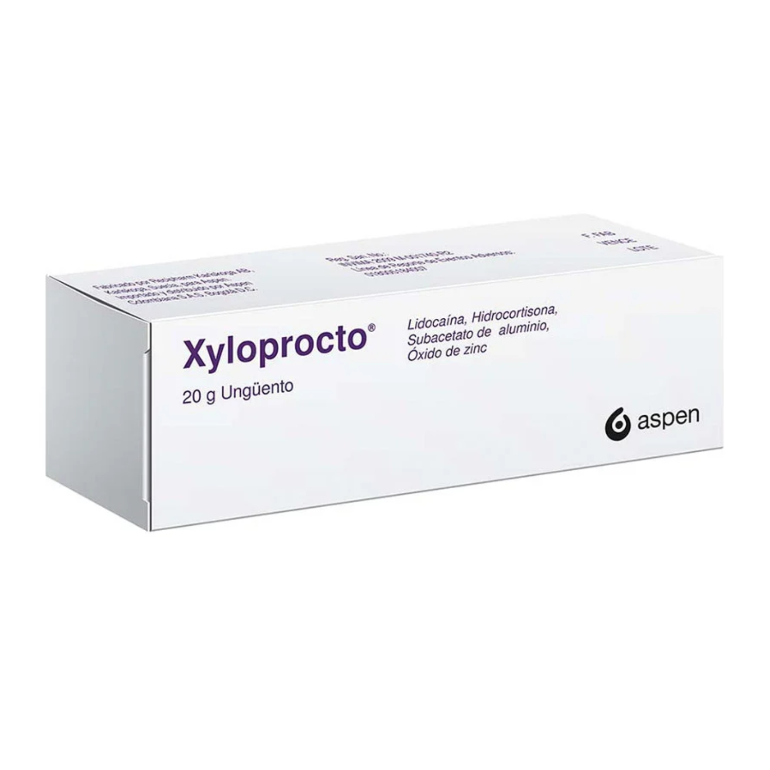 XYLOPROCTO UNGUENTO X 1 TUBO CAJ CON TUBO COLAP DE ALUMINIO X 20 G