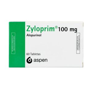 ZYLOPRIM 100 MG X 60 TAB CAJ X 60 TAB (ALOPURINOL)