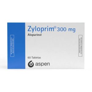 ZYLOPRIM 300 MG X 60 TAB CAJ X 60 TAB (ALOPURINOL)