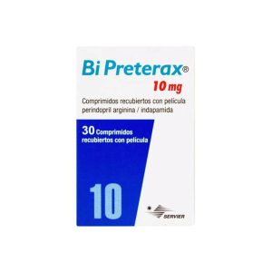 BIPRETERAX 10 MG X 30 COM (INDAPAMIDA+PERINDOPRIL)