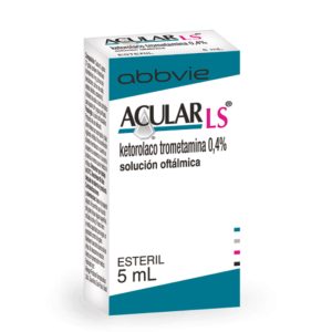 ACULAR LS 0.4% FRASCO X 5 ML (KETOROLACO)