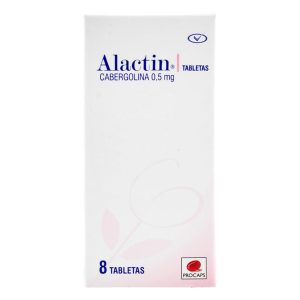ALACTIN 0.5 MG FRASCO X 8 TAB (CABERGOLINA)