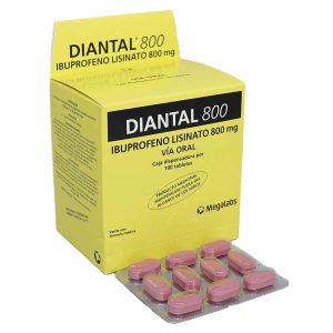 DIANTAL 800 MG CAJA X 100 TAB (IBUPROFENO)