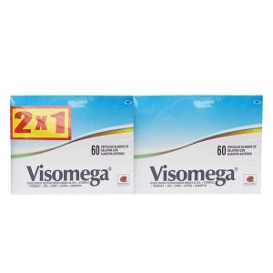 VISOMEGA PRE PACK CAJA X 60 CAP X 2 (MULTIVITAMINICOS)