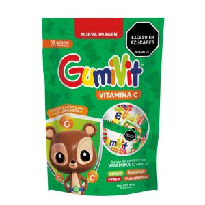 GUMIVIT C BOLSA x 12 MINIPACK (FORMULAS CON VITAMINA C)