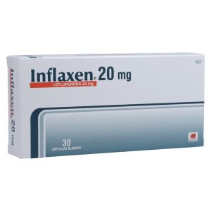 INFLAXEN 20 MG CAJA X 30 CAP (LEFLUNOMIDA)