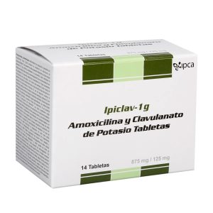 IPICLAV 1 GM X 14 TAB X 14 TAB (AMOXICILINA)