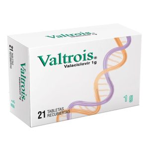 VALTROIS 1 G CAJA X 21 TAB (VALACICLOVIR)