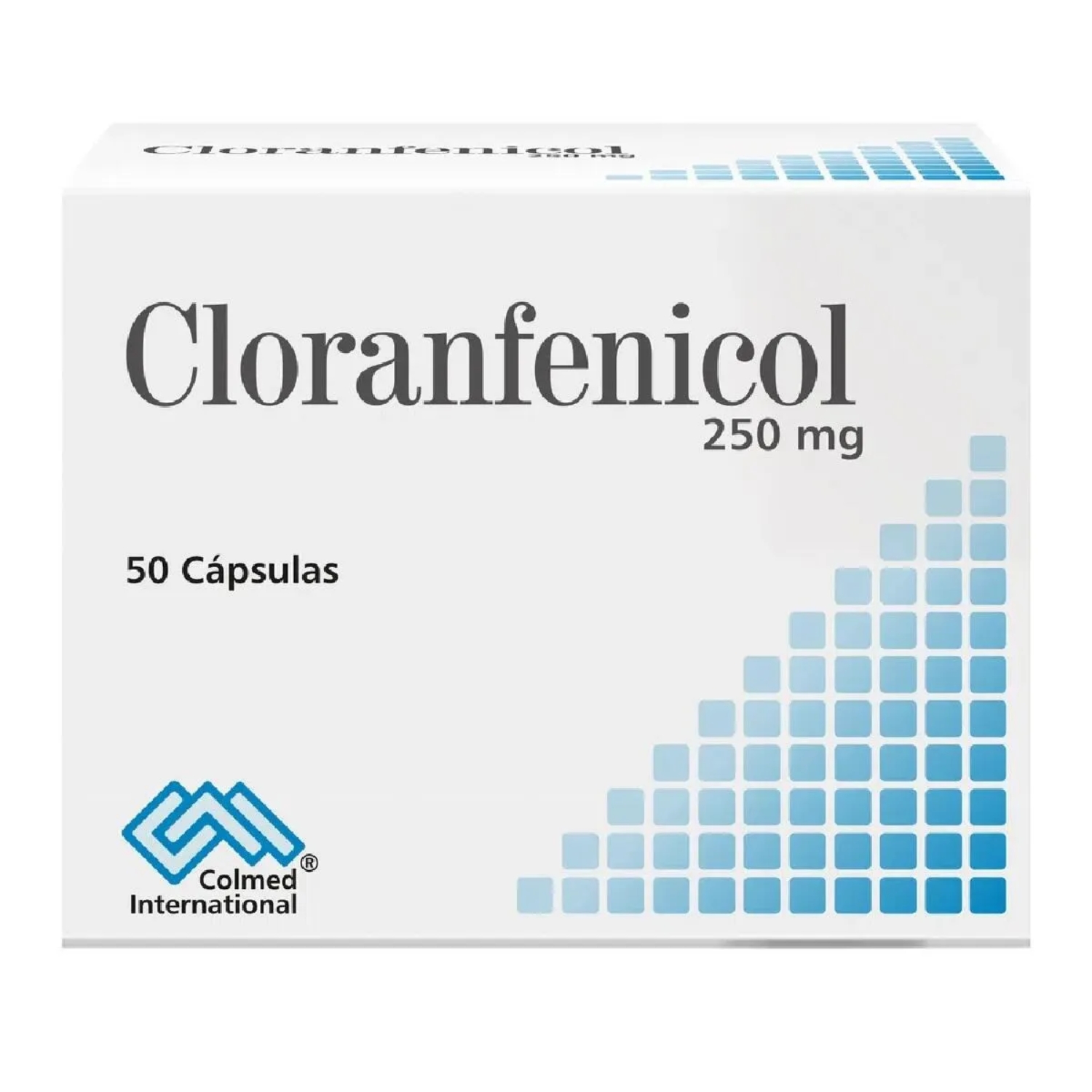 CLORANFENICOL 250 MG CD CAJA X 50 COLMED CJA X 50 TAB (CLORANFENICOL)