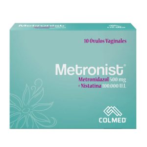 METRONIST 500MG/100000UI OVULX10UND CJA X 10 OVULOS (METRONIDAZOL+NISTATINA)