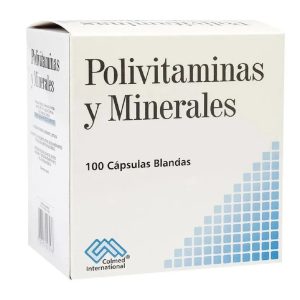 POLIVITAMINAS Y MINERALES X 100 CBG COLMED CJA X 100 CGB (MULTIVITAMINICOS)