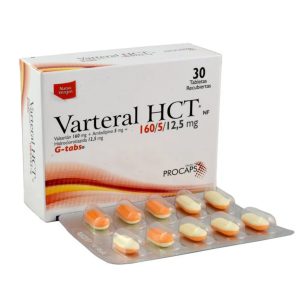 VARTERAL HCT 160/5/12.5 MG CAJA X 30 TAB
