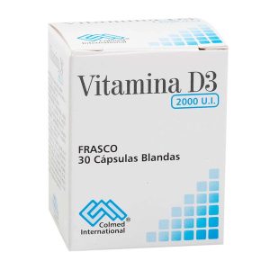 VITAMINA D3 2000 UI CBG FCO X30 UND COLMED FCO X30 CGB (COLECALCIFEROL (VITAMINA D3))