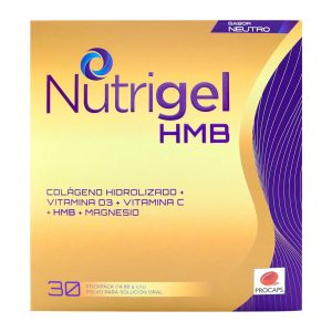 NUTRIGEL HMB NEUTRO CAJA X 30 STICK (COLAGENO)