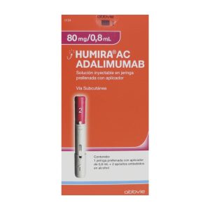 HUMIRA AC 80MG/0.8ML KIT X 1 APLICADOR (ADALIMUMAB)