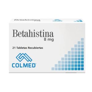 BETAHISTINA 8 MG CAJA X 21 TAB (BETAHISTINA)