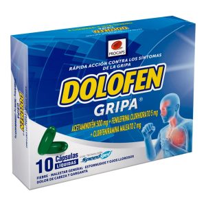 DOLOFEN GRIPA CAJA X 10 CAP