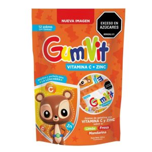 GUMIVIT C + ZINC BOLSA X 12 UND (FORMULAS DE VITAMINA C)
