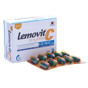 LEMOVIT C+ ZINC NPI CAJA X 30 CAP (ASCORBICO ACIDO (VITAMINA C))