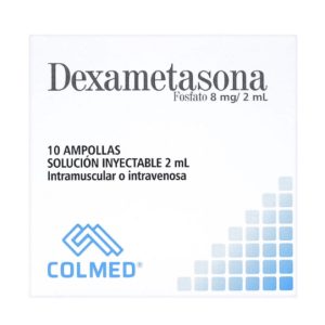 DEXAMETASONA 8mg/2mL INY CAJA X 10 VIALES (DEXAMETASONA)