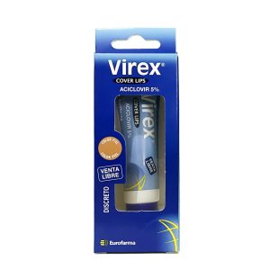 VIREX COVER LIPS CREMA 5% TUBO X 10G CAJA TUBO X 10G (ACICLOVIR 5G)