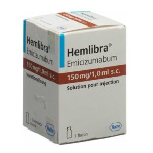 HEMLIBRA 150 MG CAJA X 1 VIAL CAJA X 1 VIAL (EMICIZUMAB)