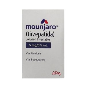 MOUNJARO SOLU INYECTA 5MG/0,5 CJ X1 UND CAJA X1 UND (TIRZEPATIDA)