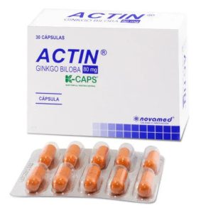 ACTIN 80 MG X 30 CAP (GINKGO BILOBA)