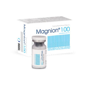 MAGNION 100 UI x1 VIAL CAJA X 1 VIAL (TOXINA BOTULINICA TIPO A 100U)