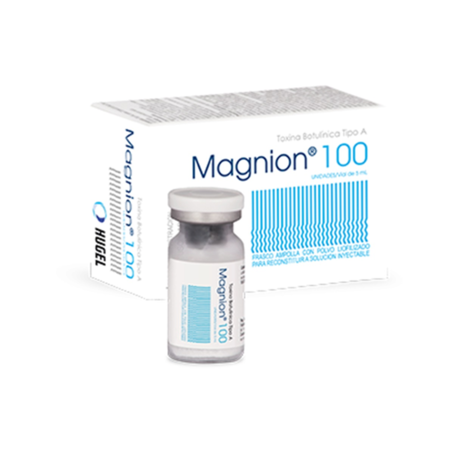 MAGNION 100 UI x1 VIAL CAJA X 1 VIAL (TOXINA BOTULINICA TIPO A 100U)