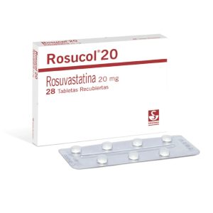 ROSUCOL 20 MG CAJA X 28 TAB (ROSUVASTATINA)