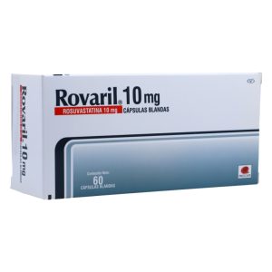 ROVARIL 10 MG CAJA X 60 CAP (ROSUVASTATINA)