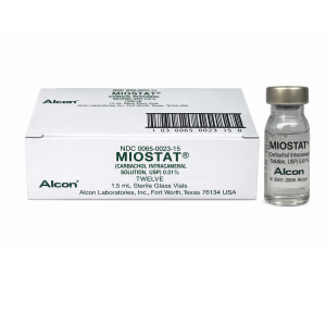MIOSTAT CJA X12 VIAL (CARBACOL)