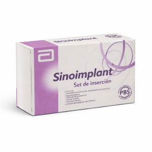 SET SINOIMPLANT IMPSUBDER75MGx2+INSU-ENT CAJA X 2 IMPLANTES (LEVONORGESTREL)