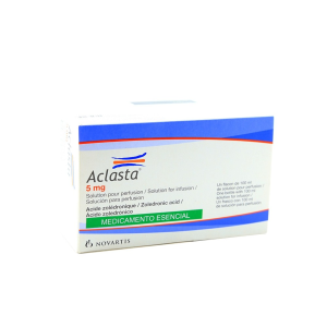 ACLASTA LIVI 5MG 100ML (X) CO CAJA X 1 VIAL (ZOLEDRONICO ACIDO)