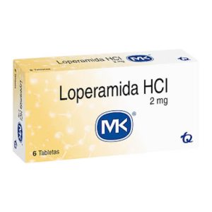 LOPERAMIDA MK 2MG TABLETAS CAJ X 6 TAB (LOPERAMIDA)