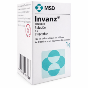 INVANZ 1GM 1VIAL COL CAJA X 1 VIAL (ERTAPENEM)