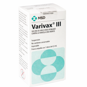 VARIVAX 1DOSE VIAL & DIL VIAL COL 1 DOSIS VIAL