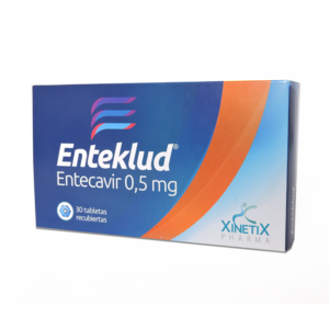 ENTEKLUD 0,5MG CJA X 30 TAB CAJA X 30 TAB (ENTECAVIR 0.5MG)