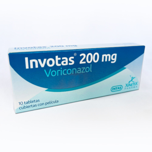 INVOTAS 200MG CJA X 10 TAB CAJA X 10 TAB (VORICONAZOL 200MG)
