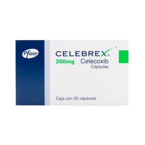 CELEBREX 200MG X 20 CAPSULAS CAJ X 20 CAP (CELECOXIB)