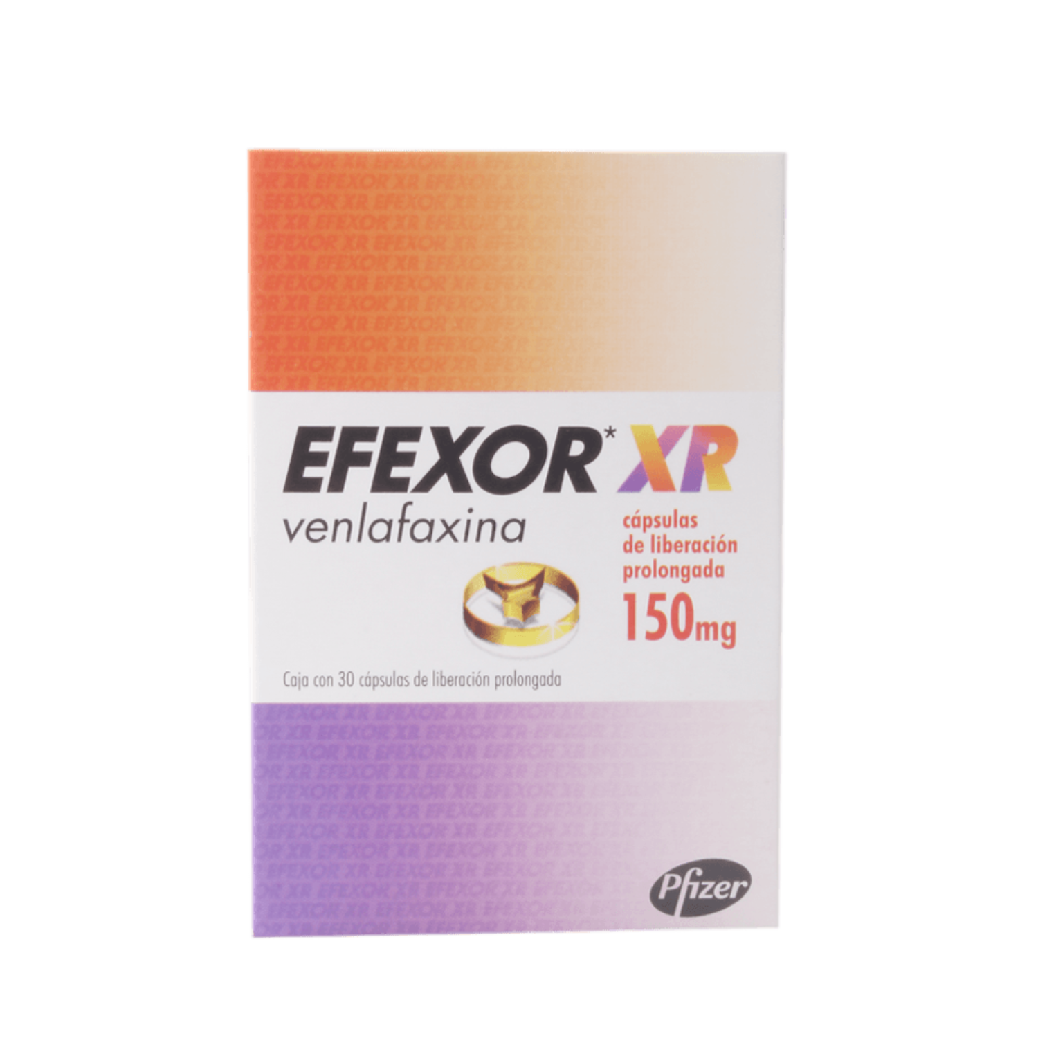 EFEXOR XR 150MG X 30 CAP LIBERA PROLON CAJ X 30 CAP (VENLAFAXINA)